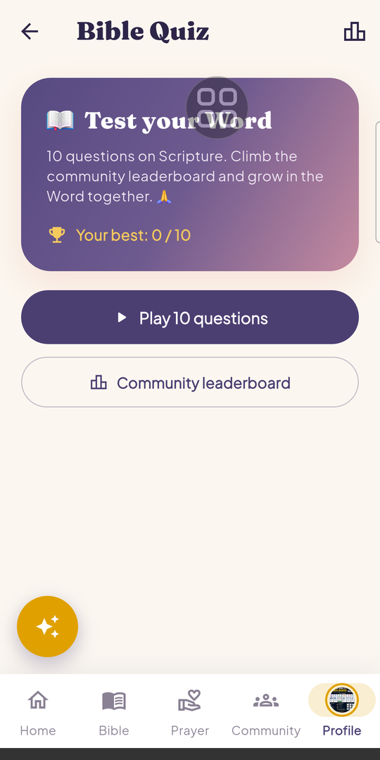 Bible Quiz
